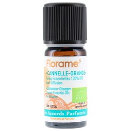 Florame Les Accords Parfumés Cinnamon Orange for Diffusion Bio 10 ml