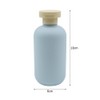 Hsthe Sea 3 Pieces 200ml Refillable Plastic Travel Containers Empty