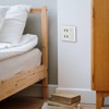QANYEGN 4 Port Wall Outlet, USB Wall Mounted Socket, USB