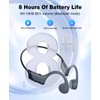 BabbleCom - Auriculares de conducción ósea, auriculares deportivos Bluetooth 5.3