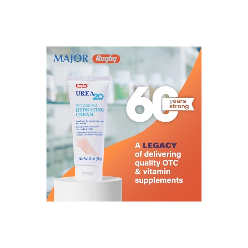 UREA 20 Intensive Hydrating Cream For Hands, Feet, knees and