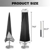 DIODUODA Patio Umbrella Cover Waterproof Umbrella Covers with Zipper Parasol