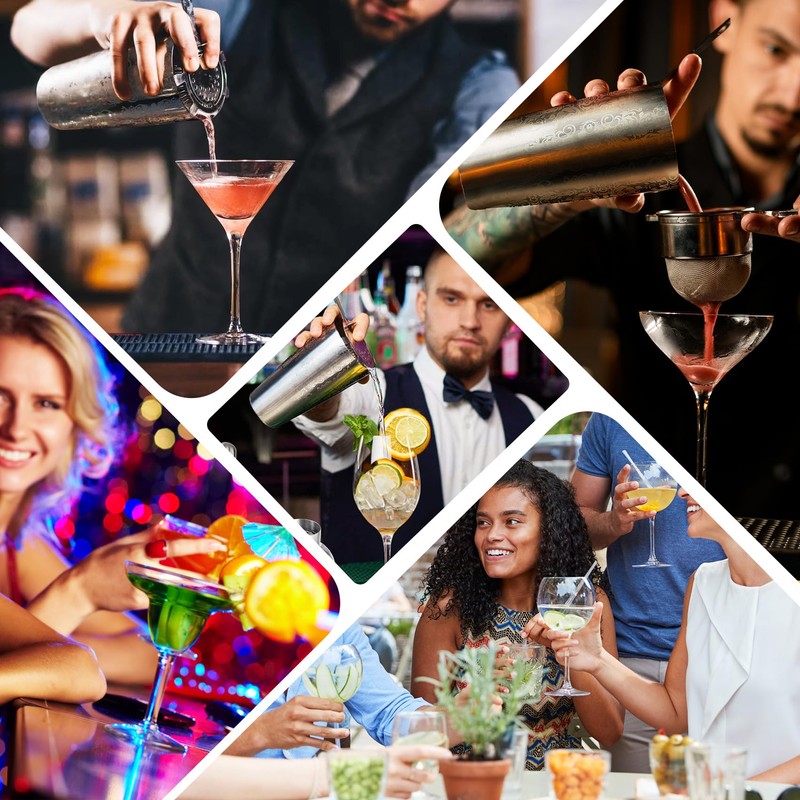 Dasing Cocktail Shaker Boston Shaker 304 Stainless Steel Bar Tool