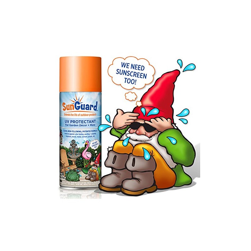 SUNGUARD UV Protectant Spray for Outdoor Decor, Furniture & More