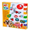 Art and Fun Mini Ironing Beads Key Pendant, 1,600 Beads,