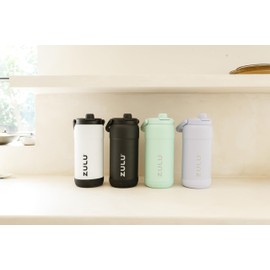 ZULU Goals 101oz Vacuum Triple Wall Insulated |Large Stainless Steel Water Bottle Thermoses with Carry Handle | Chug and Straw Spout | Travel, Gym, Hiking, Camping | 120 Hours Cold| Yucca