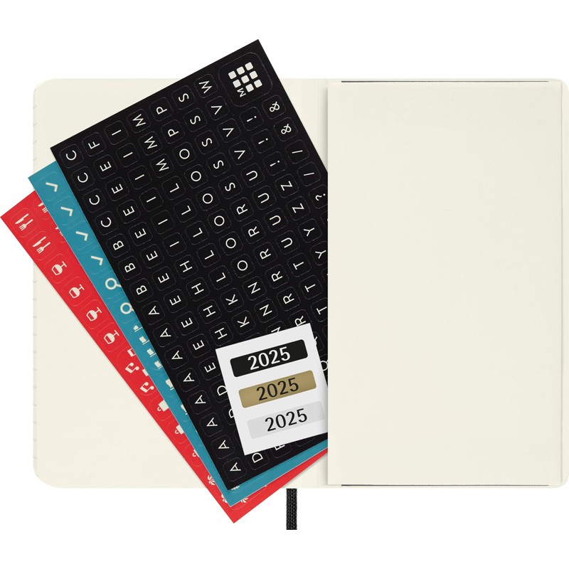 Moleskine DSB12MN2Y25 Monthly Diary, Pocket Size (W x H x