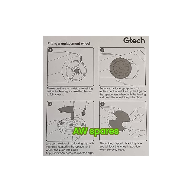 AW spares 2 x Genuine AR29 & AR43 Mk2 Gtech