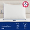 Arm & Hammer Cooling Comfort Zippered Pillow Protector, 2-Pack, King