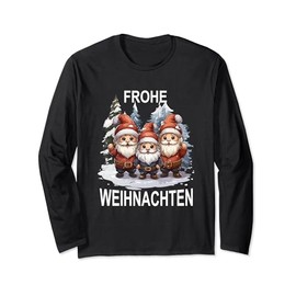 Christmas Women's Men's Family Merry Christmas Long-Sleeved Shirt, black