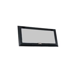 Elusive Wildlife Technologies, LP DeerView Deer Blind Window, Deluxe Hinge (24 in. x 12 in., Gray Glass)