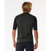 RIP CURL Mens Shock UV Short Sleeve Rash Vest Top