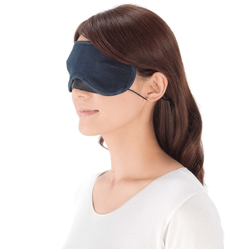 Lucky Ship 3D Eye Mask, Night Blue, Approx. 7.5 x