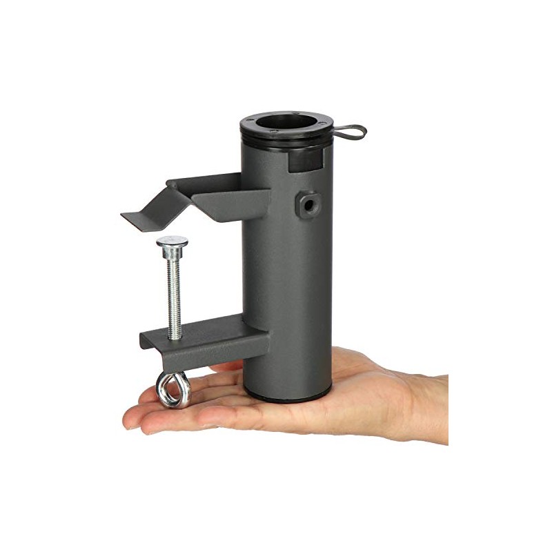 com-four® Parasol Holder, Umbrella Stand for Balcony, Patio or Table