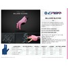 CPBA Professional Billiards Glove (Pink, X-Small, Left hand Open Finger)