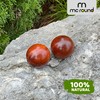 Two Elegant Maidu Wooden Balls 45 mm for Relaxing Hands