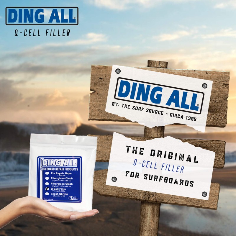 Ding All Q-Cell Filler- 12 oz. Bag (1.3 Cups by