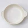 Thermal Minamoto no Ceramic Au Gratin Dishes White Large Placket