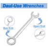 Treki 4-11mm Mini Wrench Sets, 10Pcs Metric Small Combination Wrenches