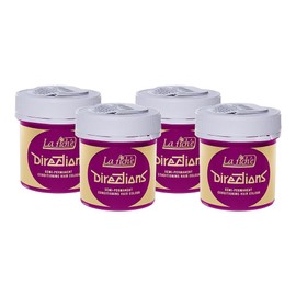 4 x La Riche Directions Semi-Permanent Hair Color 88ml Tubs - CARNATION PINK