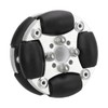 48mm Double Aluminum Alloy Omni Directional Wheel Loading 3kg for