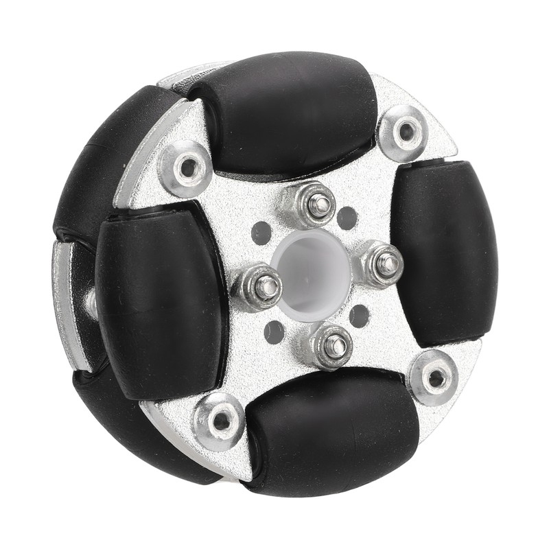 48mm Double Aluminum Alloy Omni Directional Wheel Loading 3kg for