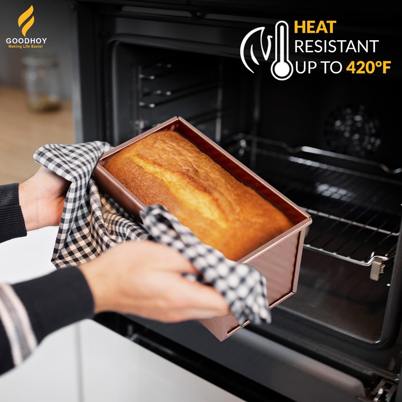 Pullman Loaf Pan with Lid, Ideal for Bread Lovers, Perfect