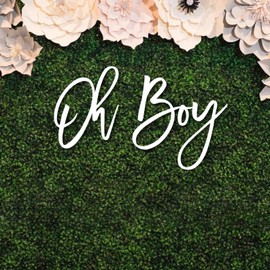Oh Boy Sign Cutout, Oh Boy Wood Baby Shower Sign, oh Baby Shower, Photo Booth, Baby Shower Decor, Baby Shower Backdrop
