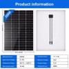 PFCTART 200Watt 12V Solar Panel Monocrystallin