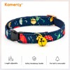 Umbrellas Cat Collar, Safety Breakaway Kitten Collar, XXS (6" -