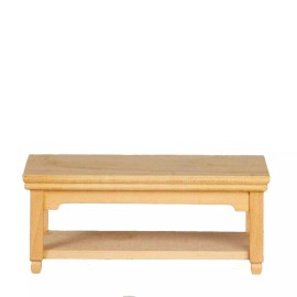 SMA 1:12 Dollhouse Miniature Coffee Table/Unfinish