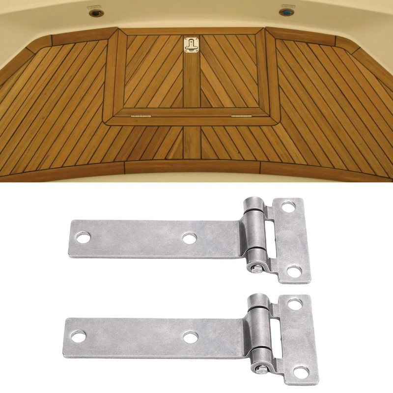 Cocoarm 316 Stainless Steel T-Hinge Marine Quality, Heavy Duty T-Band