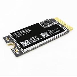 Tarjeta inalámbrica WiFi Bluetooth Airport BCM94360CS2 compatible con MacBook Air de 11 pulgadas A1465 (2013, 2014, 2015) 13 pulgadas A1466 (2013, 2014, 2015, 2017) (661-7465,666 -7488 1,653-0023)