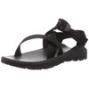 Chaco Men's Zcloud Sandal, Solid Black, 12