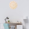 Radio Wave Wall Clock, Nordic, Stylish, No Noise, 3D Dimensional