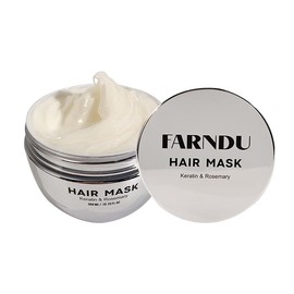 FARNDU Keratin & Rosemary Hair Mask,Upgraded formula to effectively repair hair,Deep Repair Damage Root,Mask for Dry Damaged Hair,Hair Treatment & Scalp Treatment,Natural Deep Conditioner Hydrating Haircare Moisture Moisturize Moisturizing