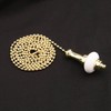 eMagTech 2pcs Ceiling Light Fan Switch Pull Cord Weight Handle