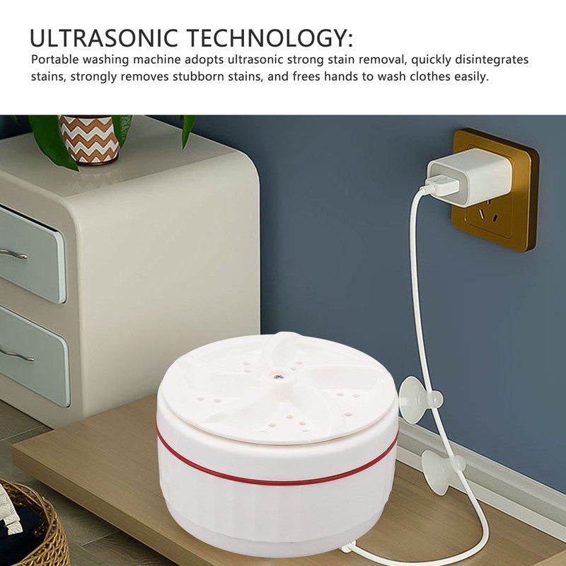 Small Washing Machine 50 Seconds Forward Reverse Cleaning Automatic Power