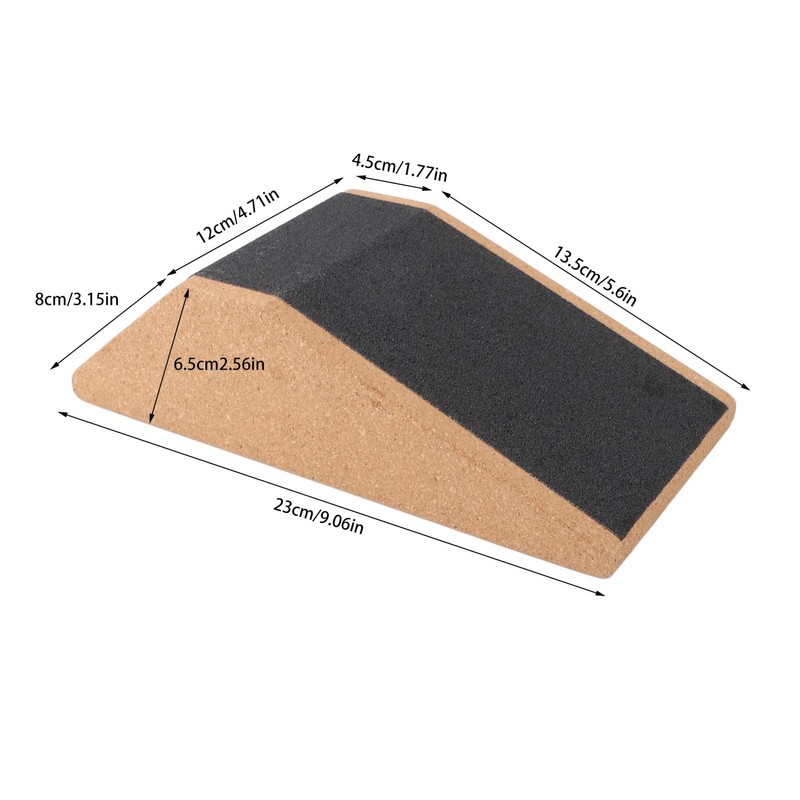 Professional Squat Wedges Block Non Slip Ramp Platform, Suitable for