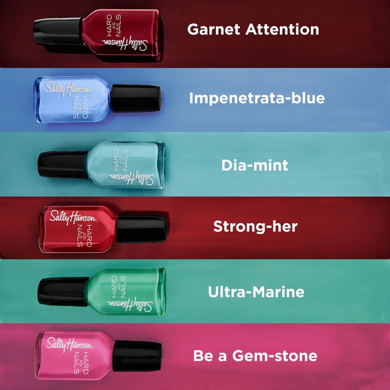 Sally Hansen Hard as Nails Nail Polish, Made in Jade,