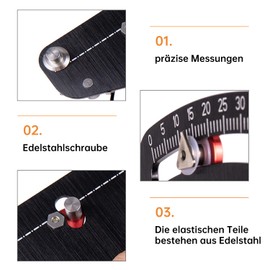 doorslay Spoke Tension Meter Bicycle Spoke Tension Meter Calibration Tool Gauge for Bicycle Spoke Tension Meter Bicycle Repair Tools