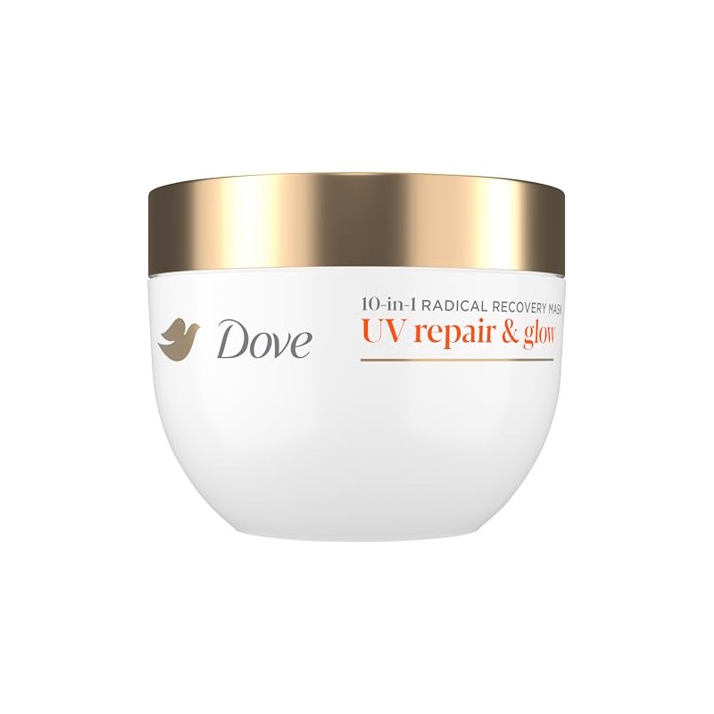 Dove Mascarilla Capilar Repair Glow Recuperación Radical Melting Lumi Beads