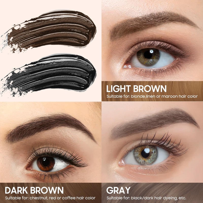 Tattoo Eyebrow Gel Peel Off Waterproof Brow Gel for Women