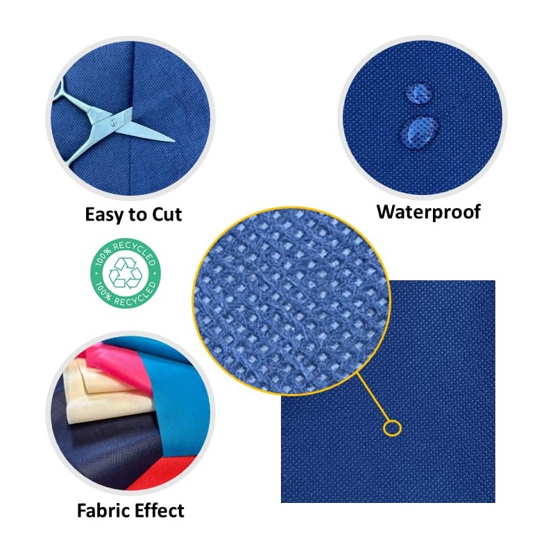 NATUARTE, Non-Woven Table Runner, Sky Blue, 25 m x 30