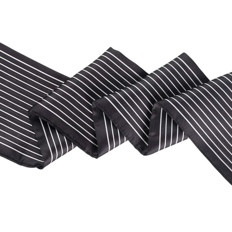 Allegra K Neckerchief Ribbon Scarf, Rectangle, Thin Strap, Hair Ornament,