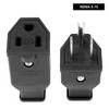 QWORK 20 Pieces Extension Cord Plug Replacement Set – Includes