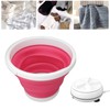 5L Folding Washing Machine Ultrasonic Vibration Forward Reverse USB Foldable