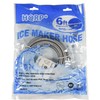 HQRP 2-Pack Universal Premium Braided Stainless Steel Refrigerators/Ice Makers Hoses