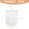 Lotsdonxia Hanging Mesh Toiletry Carrier Bag with Detachable Hook Waterproof