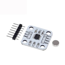 TECNOIOT AS5600 Magnetic Encoder Magnetic Induction Angle Measurement Sensor Module Pack of 5